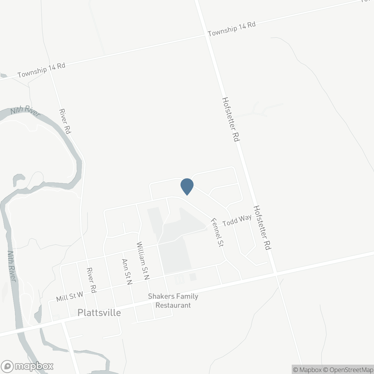 64 APPLEWOOD STREET, Blandford-Blenheim, Ontario N0J 1S0